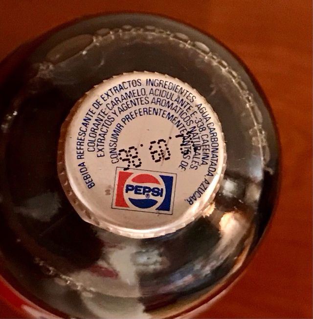 Bottiglia Pepsi 1,5 anni 86