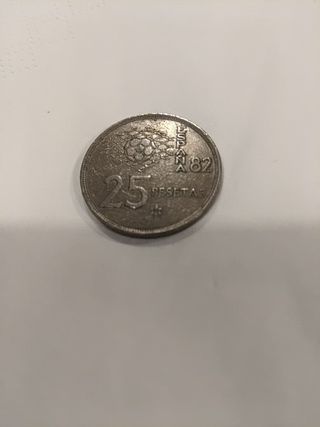 Moneda 25 pesetas 1980 ( s82)