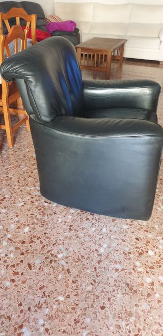 Sillón piel