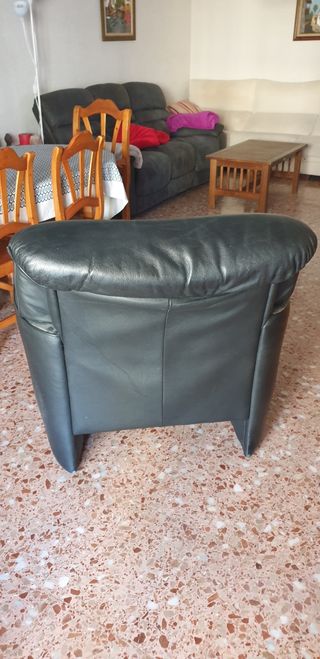 Sillón piel