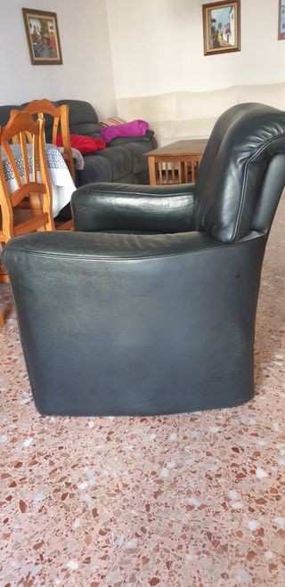 Sillón piel