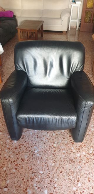 Sillón piel