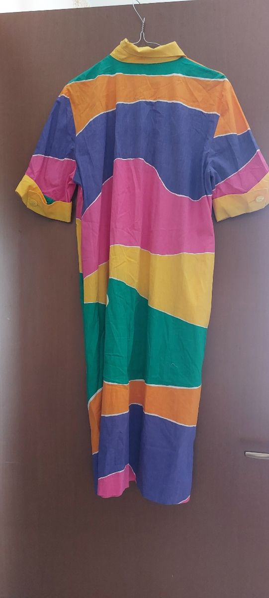 Vestito lungo colorato