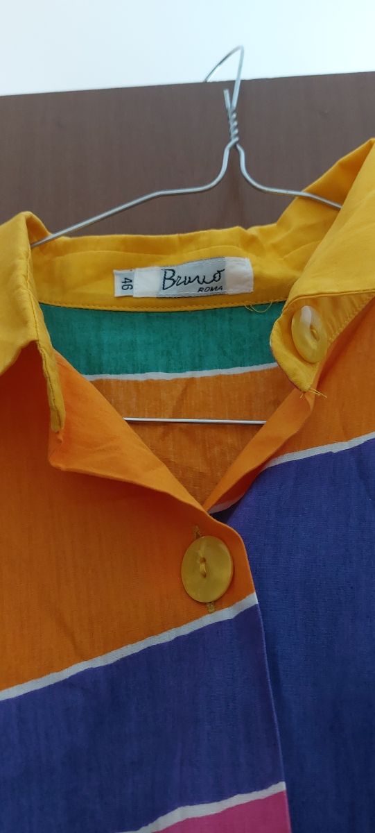 Vestito lungo colorato