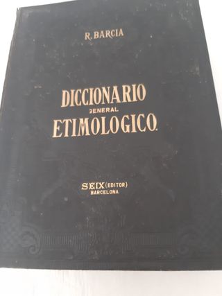 1r DICCIONARIO ETIMOLÓGICO L. ESP. por D. ROQUE