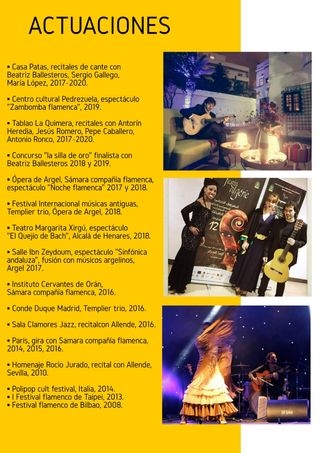 Clases de guitarra flamenca 