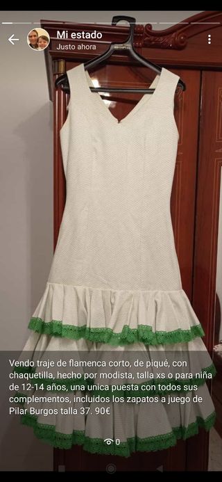 Traje de flamenca 