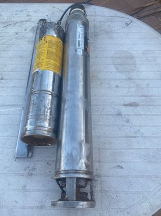 Motor y bomba de pozo sumergible caprari
