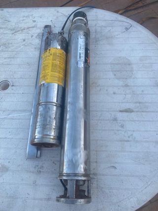 Motor y bomba de pozo sumergible caprari