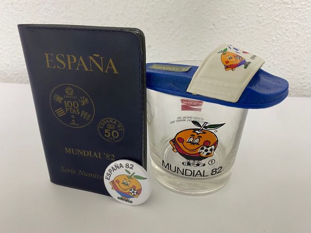 LOTE MUNDIAL DE FÚTBOL 82 NARANJITO OCASIÓN