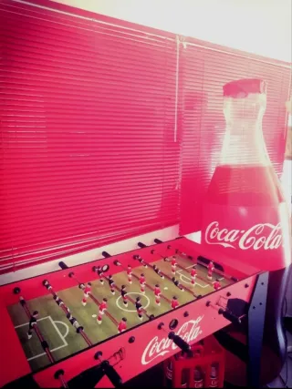 Futbolín Coca Cola