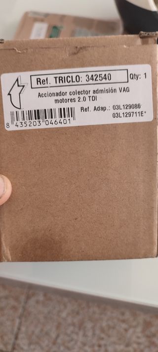 Accionador Colector Admisión VAG 2.0 TDI