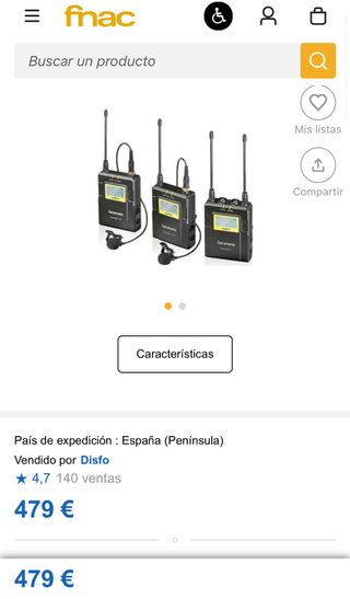 SARAMONIC LAVALIER INALAMBRICO