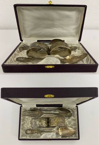 ANTIGUO SET CUBIERTOS AÑOS 60 OCASIÓN