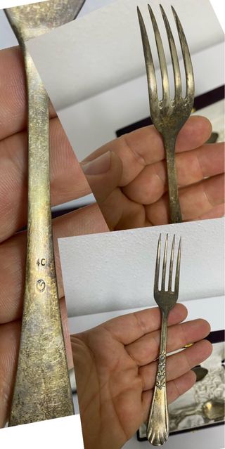 ANTIGUO SET CUBIERTOS AÑOS 60 OCASIÓN