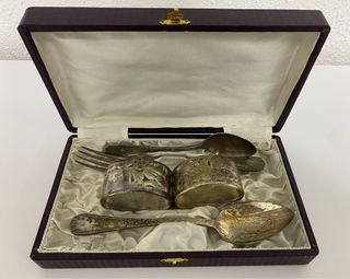 ANTIGUO SET CUBIERTOS AÑOS 60 OCASIÓN