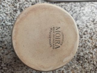Bote de cerámica vintage inglesa Moira Pottery