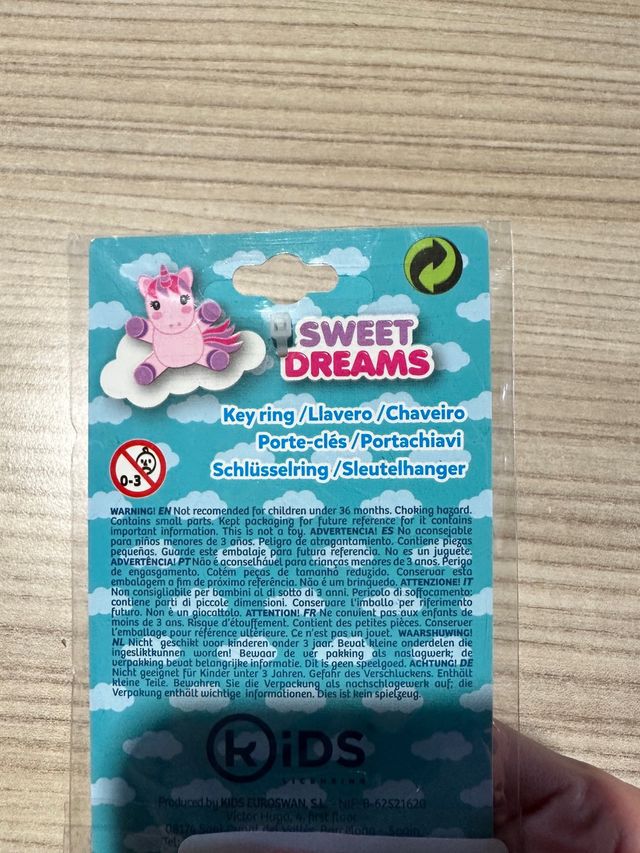 Portachiavi unicorno