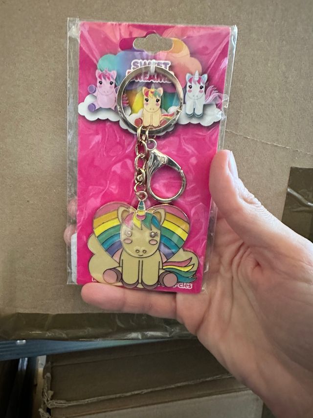 Portachiavi unicorno