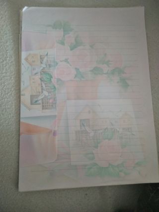 Cartas perfumadas palomas
