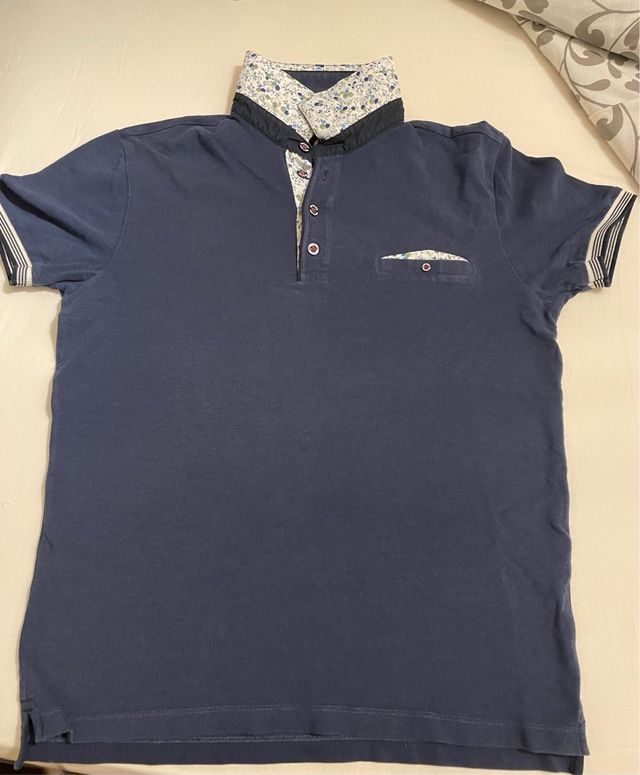 Polo uomo blu