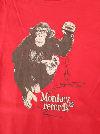 Camiseta roja Pull&Bear