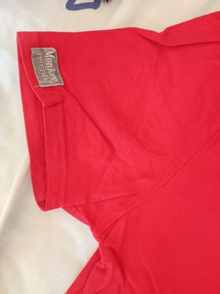 Camiseta roja Pull&Bear