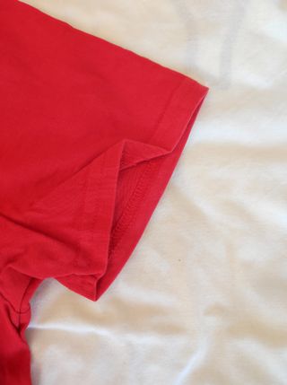 Camiseta roja Pull&Bear