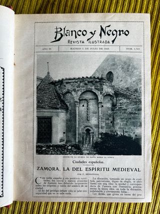 REVISTA “BLANCO Y NEGRO” (1925, julio-agosto)