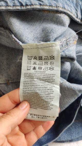 Pantalón vaquero campana Mango