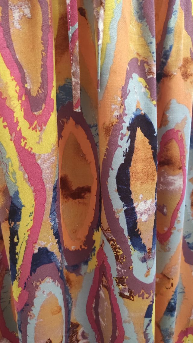 Vestido largo escote tirantes