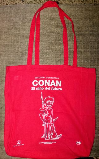 CONAN EL NIÑO DEL FUTURO ED.DEFINITIVA +TOTEBAG+CD