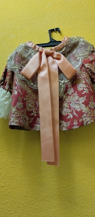 Traje fallera niña vintage