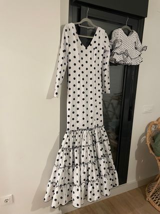 Traje de flamenca madre e hija
