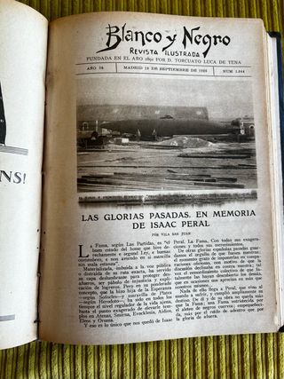 REVISTA “BLANCO Y NEGRO” (1926, agosto-octubre)
