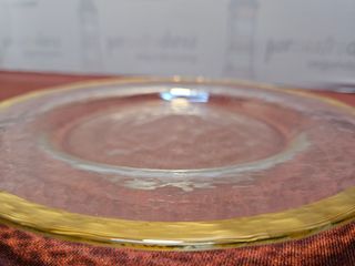 3 Copas de diseño decoradas con oro