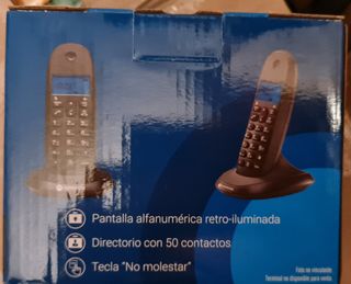 Teléfono inhalambrico Motorola pantalla