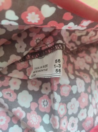 Vestidos de niña de 1 a 3 meses