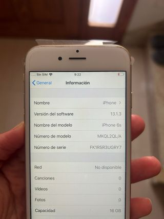 Iphone 6S 16 GB