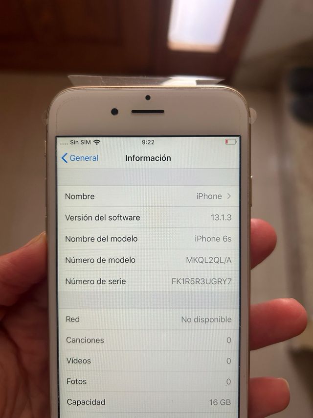 Iphone 6S 16 GB