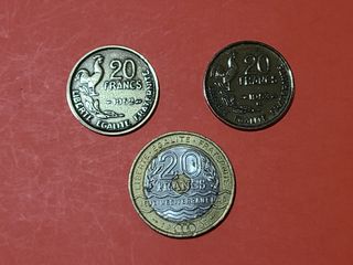 SET DI N. 22 MONETE - FRANCIA