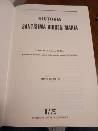 HISTORIA DE LA VIRGEN MARÍA