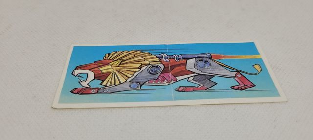 CROMO PEGATINA PANRICO ANIMALES MECANICOS AÑOS 80