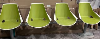 Sillas de espera 4+3