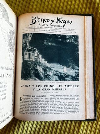 REVISTA “BLANCO Y NEGEO” (1926, mayo-julio)