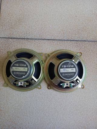 2 casse autoradio vintage PIONEER TS 1318  40W  to