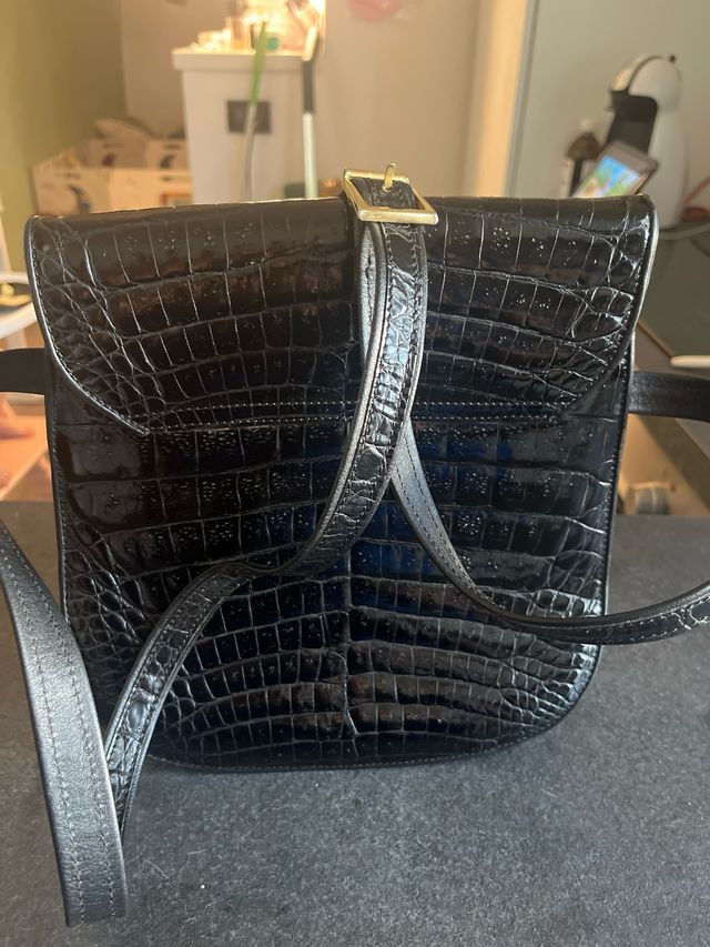 Borsa vero Coccodrillo Fiaschi