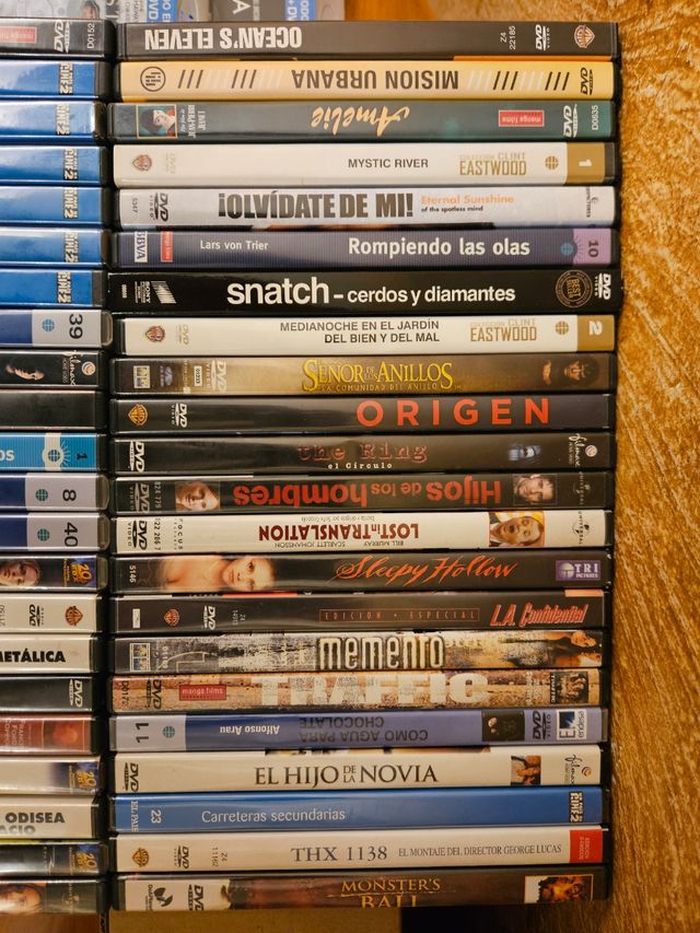 Caja DVDs
