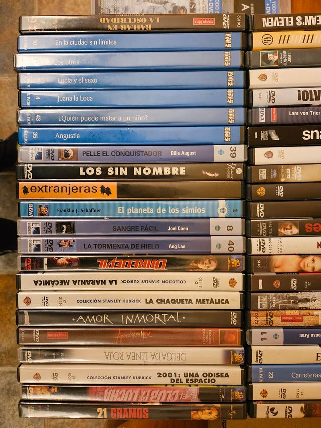 Caja DVDs