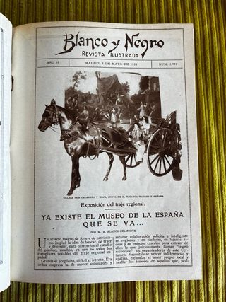 REVISTA “BLANCO Y NEGRO” (1925, abril-junio)
